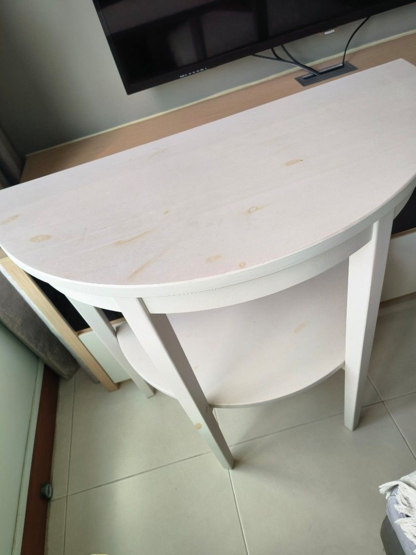 Half moon on sale table ikea