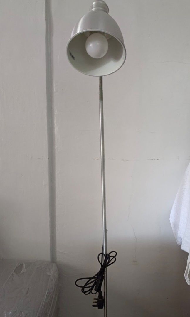 IKEA (lersta) Accent Light stand (Category: Lighting) located in Minalin. Submitted by thefinecloset (Listing ID 1266668564, Image 2). Description: IKEA (Lersta) Accent Standing Light TYPG0523-1 2 pcs . available / with buld included (ung isa kayo na bumili) bought in Hongkong well used rfs: declutter sale .. seldom use .. see last picture for reference...