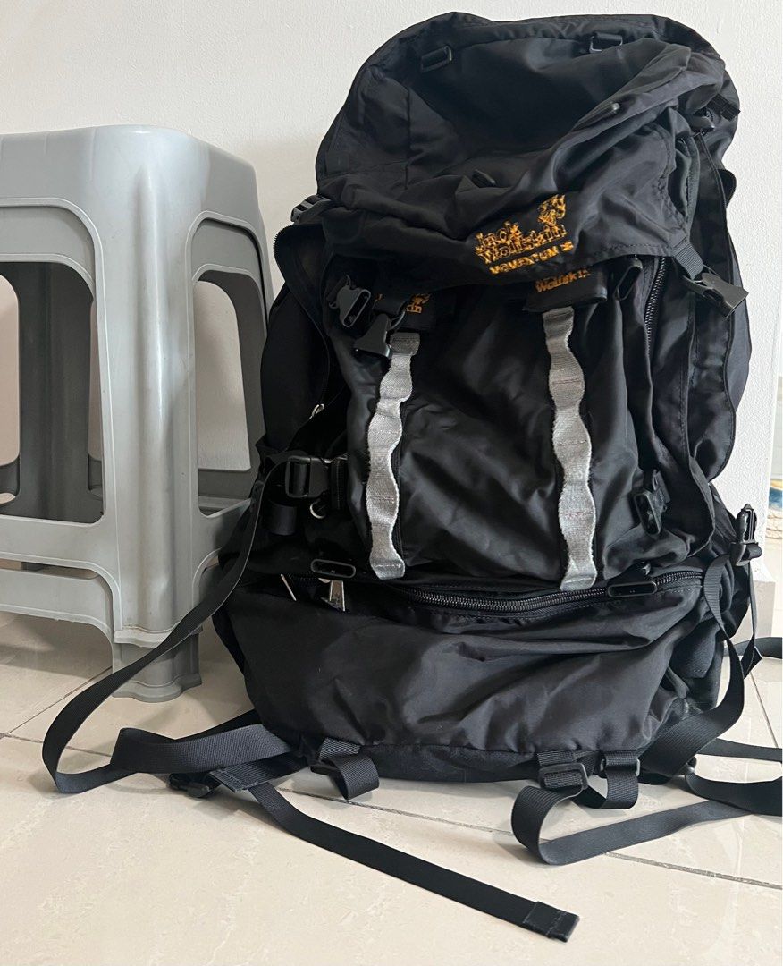 Jack Wolfskin Ergoform Pro Back Pack Tall Backpack Men s Fashion