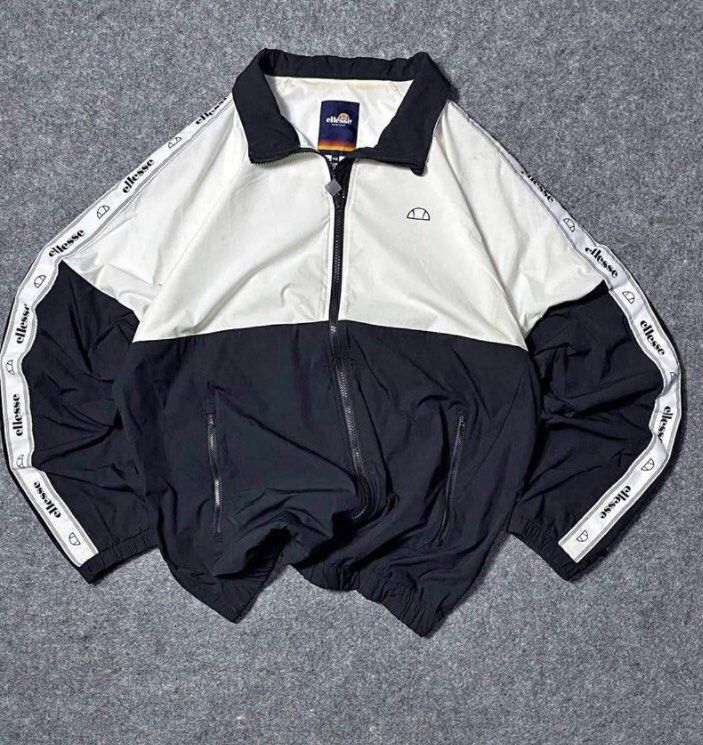 Jaket ellesse windbreak ellesse Fesyen Pria Pakaian Baju