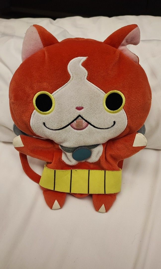 Jibanyan Plush Hand Puppet Yokai Watch Hobbies Toys Toys