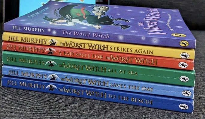 Jill Murphy - The Worst Witch Book Bundle (Category: Storybooks) located in Silang. Submitted by faithhhhhhhhhhhhhhhhh (Listing ID 1266735135, Image 1). Description: 6 books of the Worst Witch by Jill Murphy plus pdf copy of the 7th book Some people say that this is where J.K Rowling based some of the details of Harry Potter.