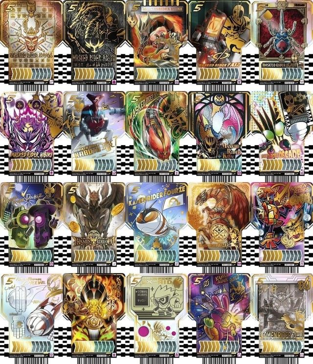 Kamen Rider Gotchard Parallel Rare Chemy Card hunting service, Hobbies