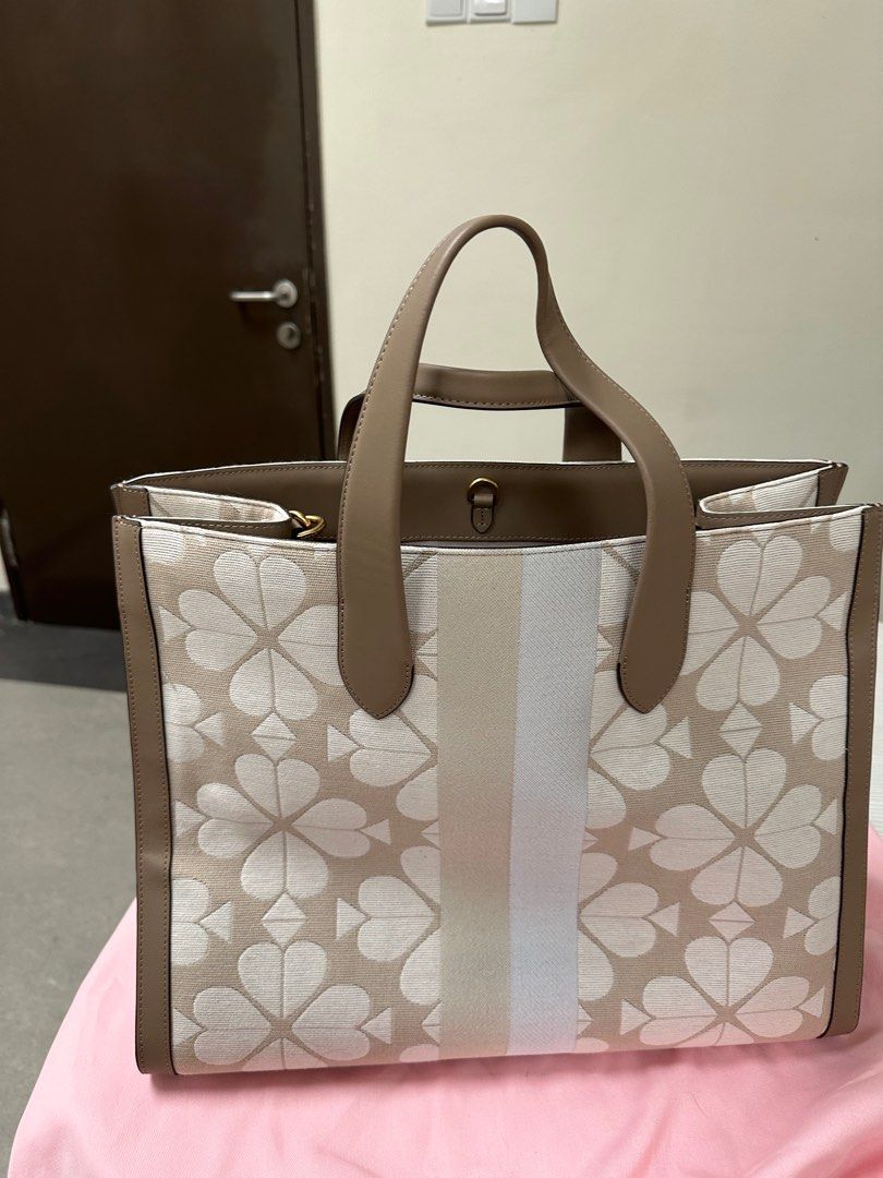 Amazon.com | Kate Spade New York Spade Flower JAcquard Stripe Medium Belt  Bag (Navy) | Waist Packs