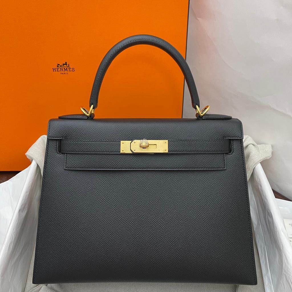 Kelly 25 black on sale epsom ghw