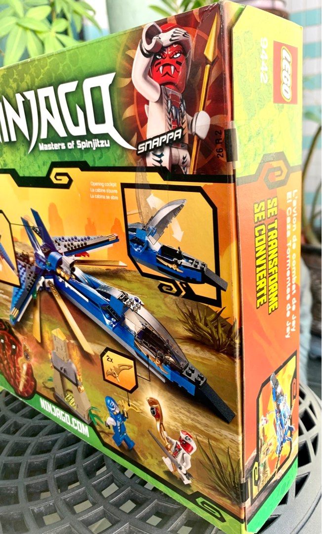 LEGO 9442 RARE 2012 NINJAGO JAY S STORM FIGHTER MAKATI DETAILS