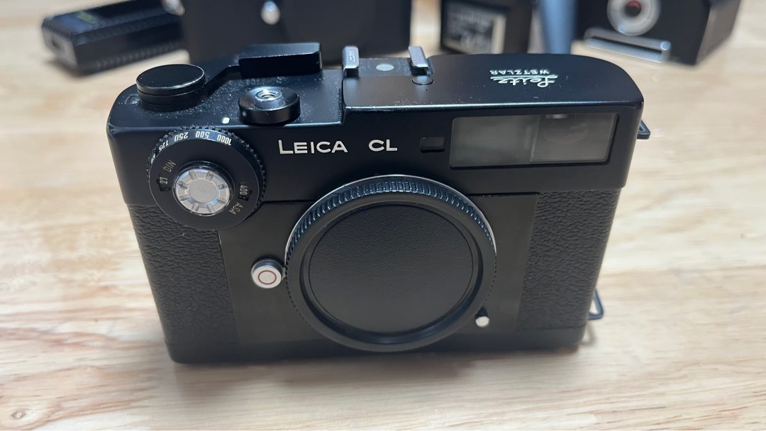 Leica CL film camera, 攝影器材, 相機 Carousell