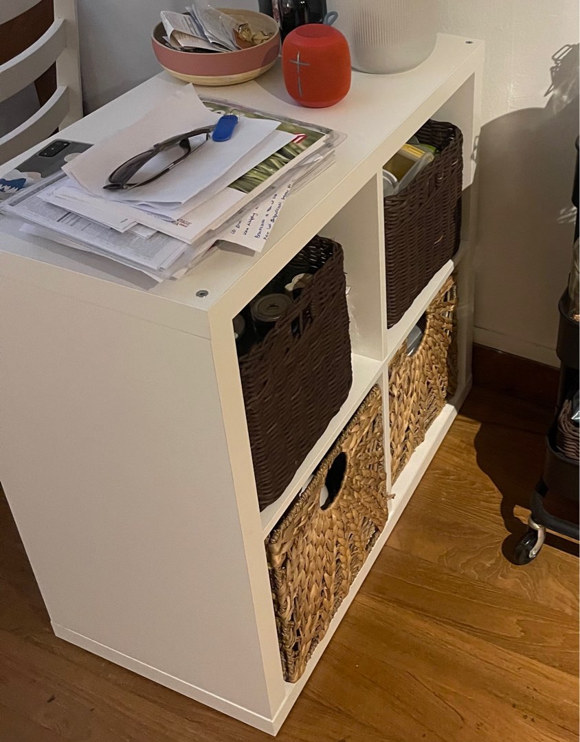 Like new KALLAX shelf (IKEA), Furniture & Home Living, Furniture