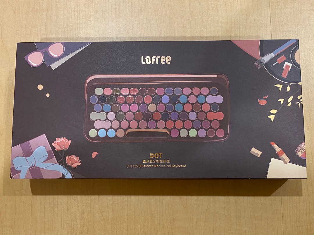 Lofree Lipsticks Dot Wireless Mechanical Keyboard Wireless Bluetooth