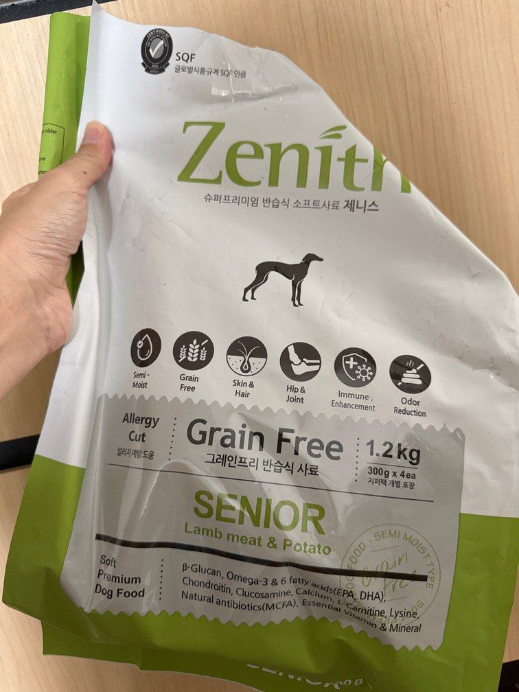 Zenith soft premium dog food online