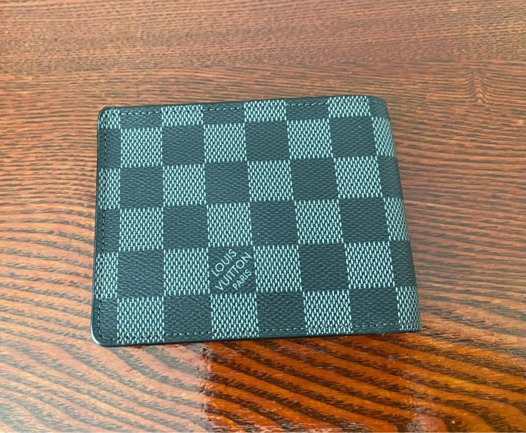 LOUIS VUITTON Damier Graphite Portefeuille Slender Wallet N63261