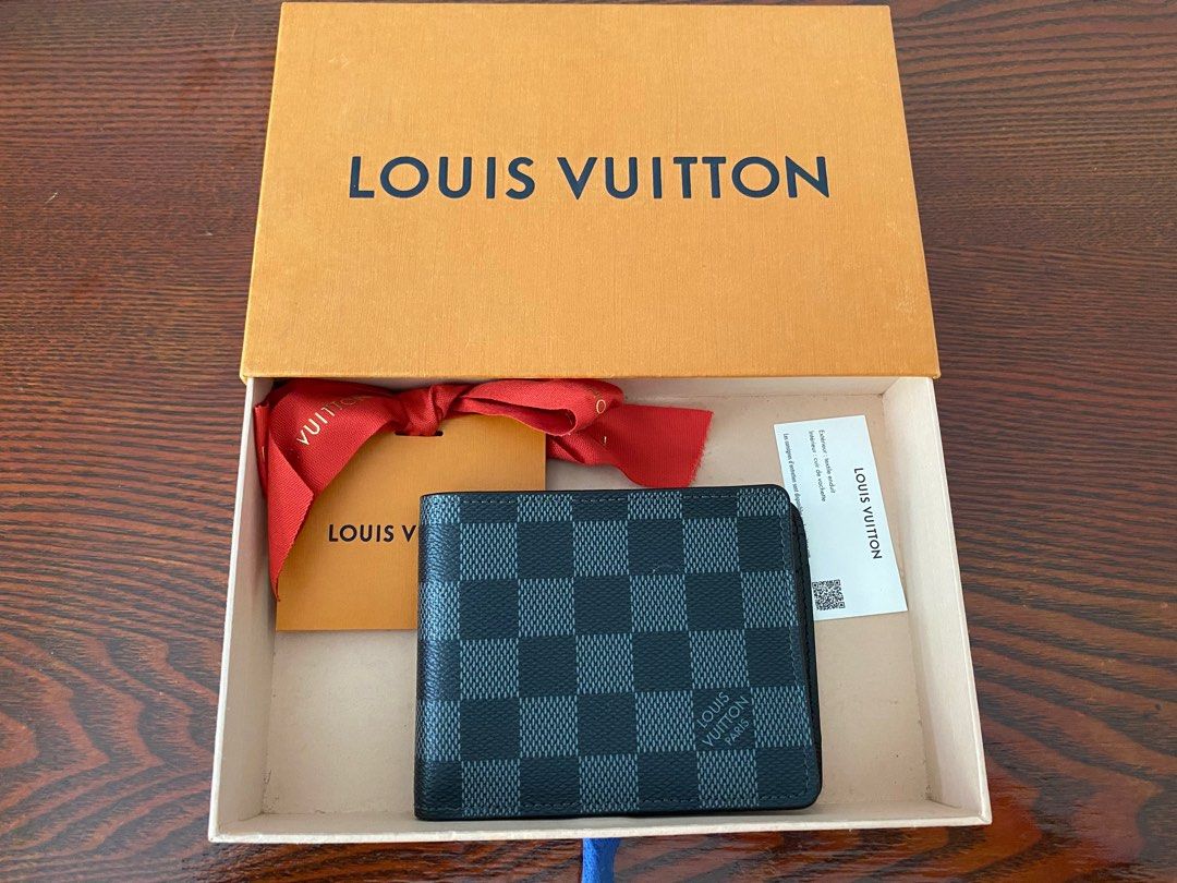 LOUIS VUITTON Damier Graphite Portefeuille Slender Wallet N63261