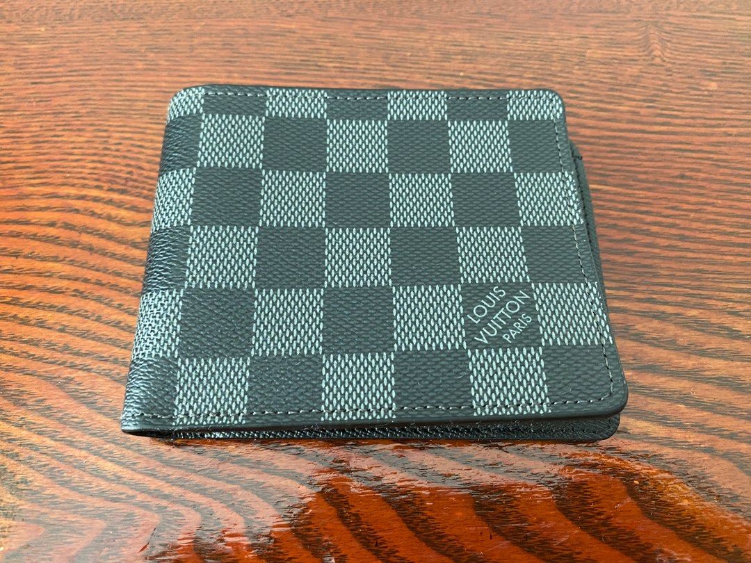 LOUIS VUITTON LOUIS VUITTON Portefeuille slender wallet N63261 Damier  graphite Black Used LV N63261