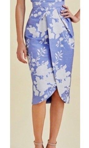 Love bonito pencil floral work skirt