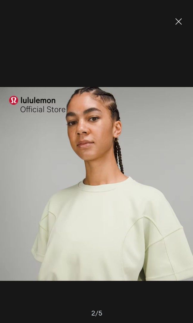 Lululemon Softstreme Gathered T-shirt Sz 6, Women's Fashion, Activewear on  Carousell