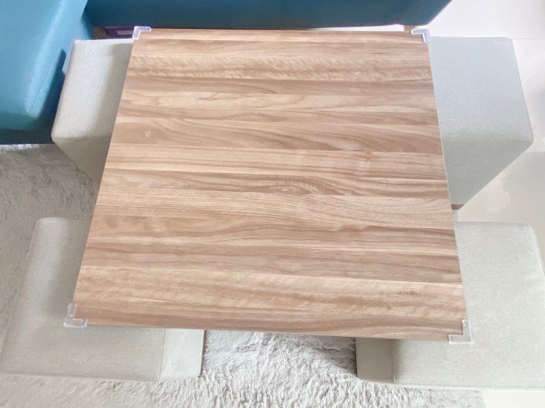 Mandaue Foam Shawn Coffee Table with 4 stools Furniture Home