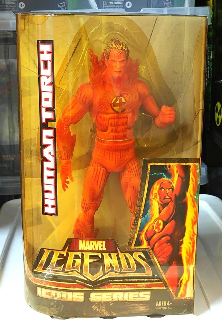 Marvel Legends ICONS Dark Phoenix, Human Torch, UNLEASHED Iron Man