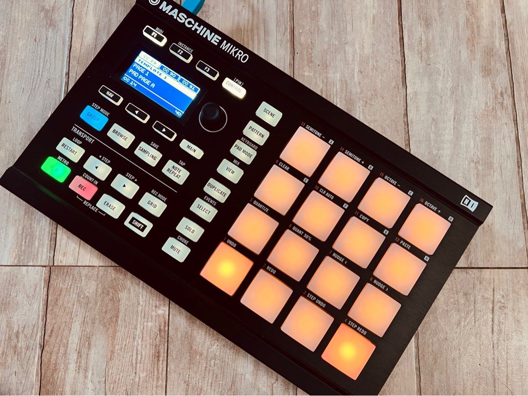 MASCHINE MIKRO MK2 Native Instruments (with UDG Gig Bag) (Category: Other Audio Equipment) located in Pasig City. Submitted by theaaacruz (Listing ID 1266709727, Image 1). Description: Maschine Mikro MK2 (barely used) 100% Working No box but comes with UDG Gig Bag (bought in LA for $20) Includes Usb to midi cable & Maschine Driver CDs Rfs: upgrading gear MOP: Bank Transfer/GCash.