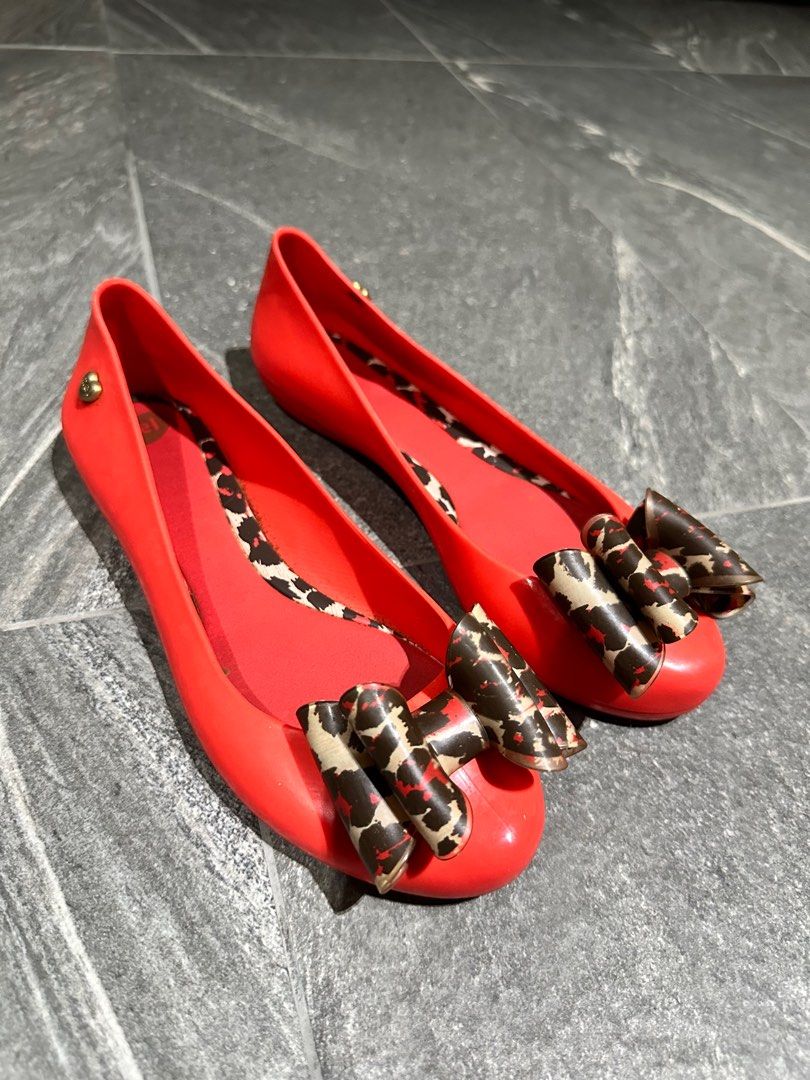 Red flat cheap boots for women