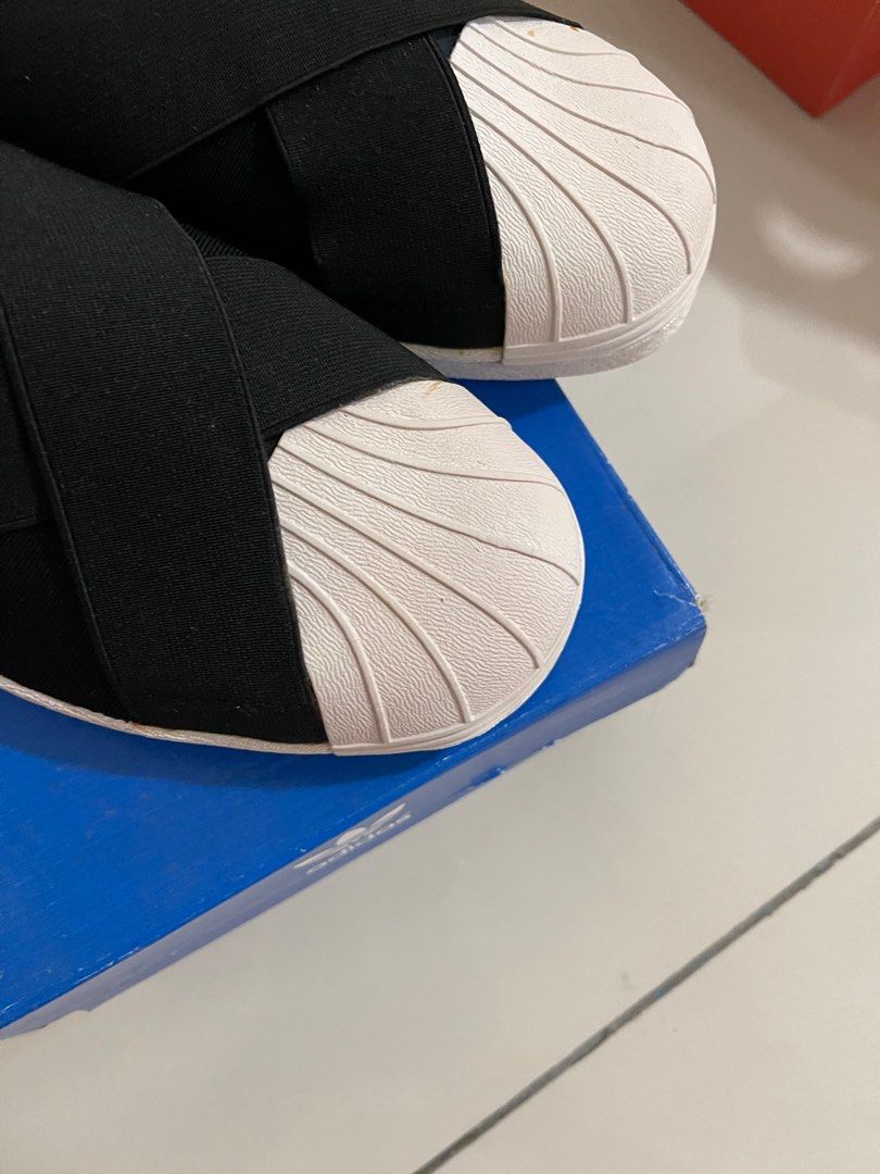Adidas superstar slip 2025 on original vs fake