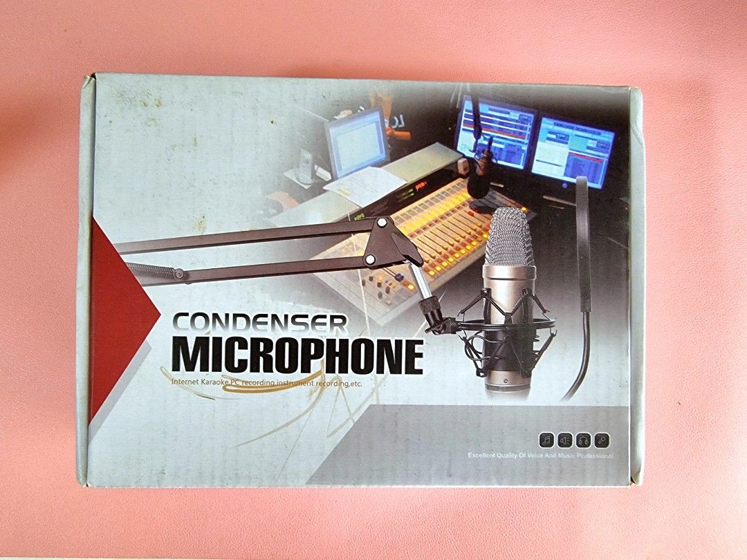 Microphone - Condenser Mic for Voice Recording (Category: Microphones) located in Quezon City. Submitted by heymillie (Listing ID 1266712195, Image 2). Description: For Sale Condenser Mic - Not plug and play, need po ng sound card or audio interface with 48v for the mic to work. - No issue. Can give you a sample mic test. RFS: Not being used Loc: Novaliches, Q.C. MOP: GCash, BPI, or BDO Courier: Grab, Lalamove, LBC.