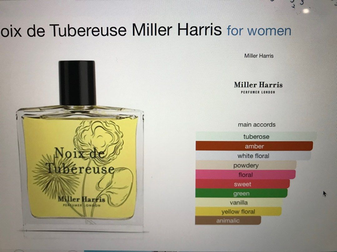 Miller outlet harris tuberose