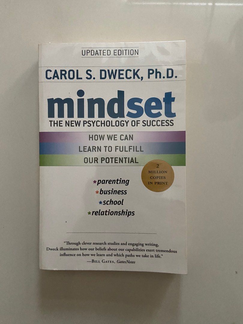 Mindset - Carol Dweck, Hobbies & Toys, Books & Magazines, Fiction & Non ...