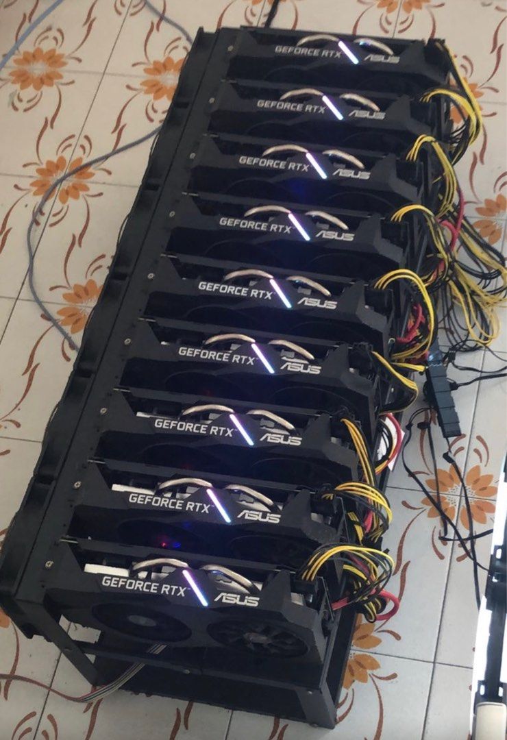 Mining Rig (Category: Computer Parts) located in Singapore. Submitted by norapandy (Listing ID 1266787472, Image 1). Description: .