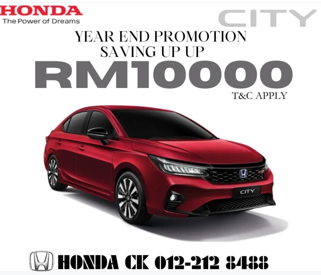MMC Honda City Sedan - BIG SAVING NOW!! ONLY NOW!!