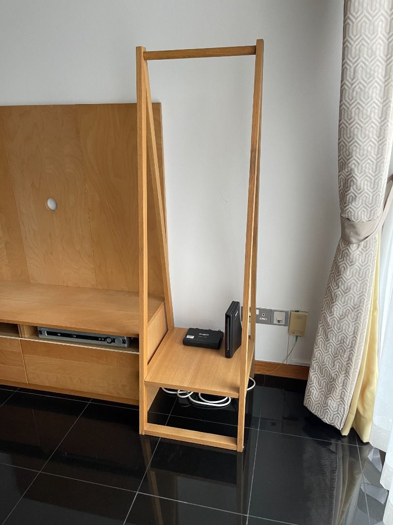 MUJI Wooden Coat Rack, Furniture & Home Living, Furniture, Shelves ...