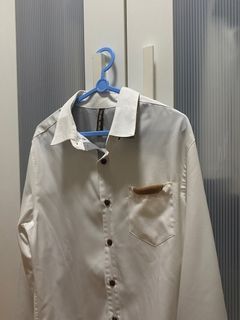 Natural Project White Button Up