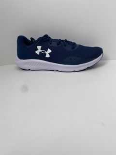 Navy Blue Under Armour Charged Pursuit 3 Running Shoes