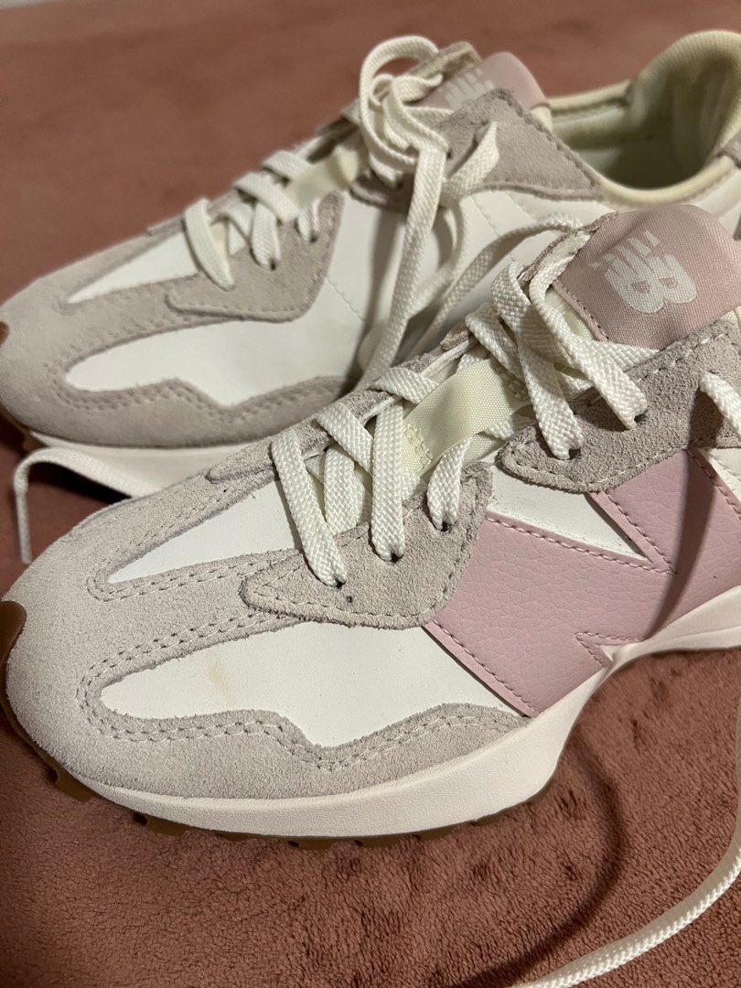 New Balance 327 old white Moonbeam Women s Fashion Footwear