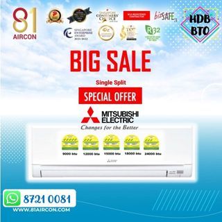 New Cheap Mitsubishi Starmex 5 ticks Inverter Aircon