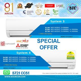 New Cheap Mitsubishi Starmex Inverter 5 ticks Aircon _81 Aircon