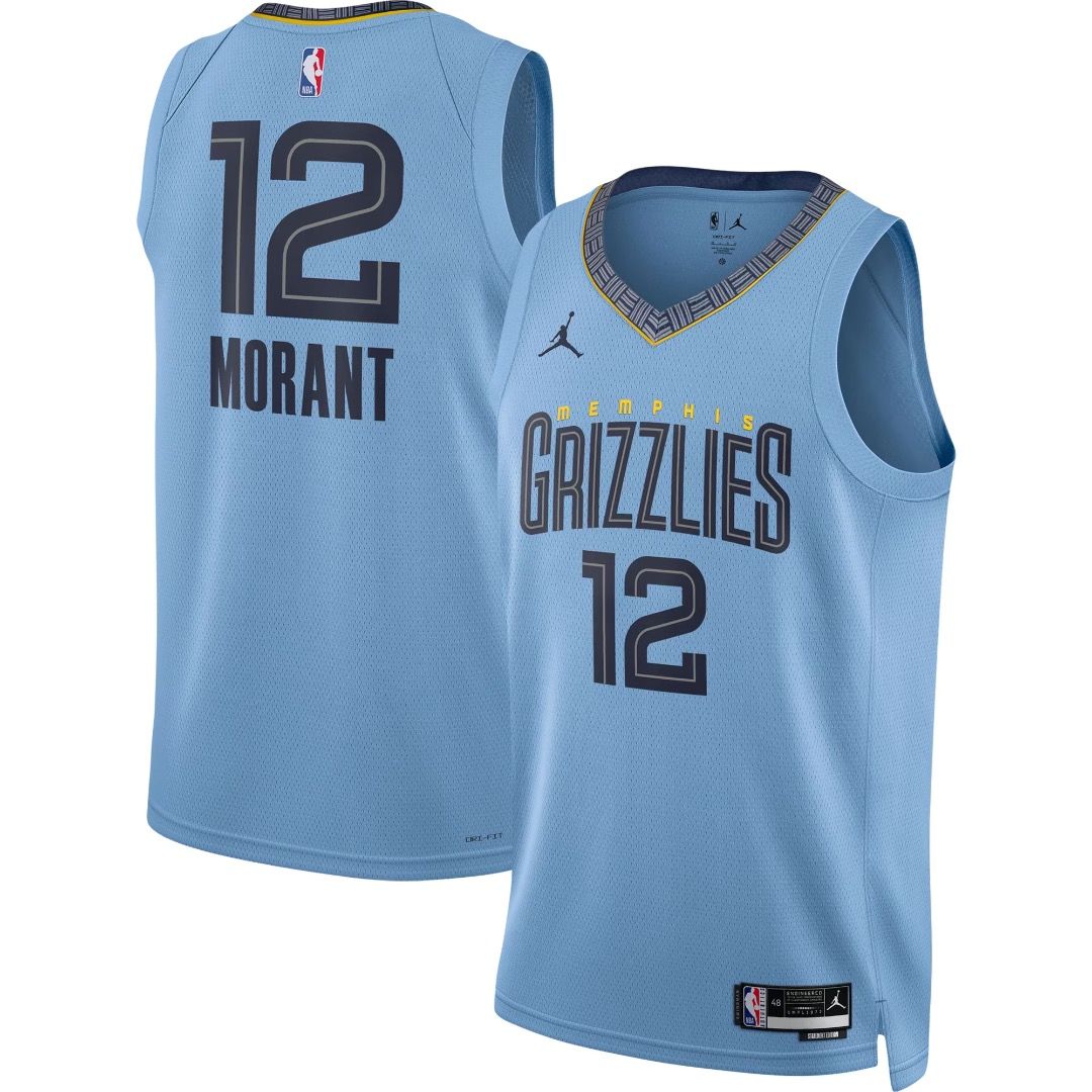 Memphis grizzlies 12 jersey top
