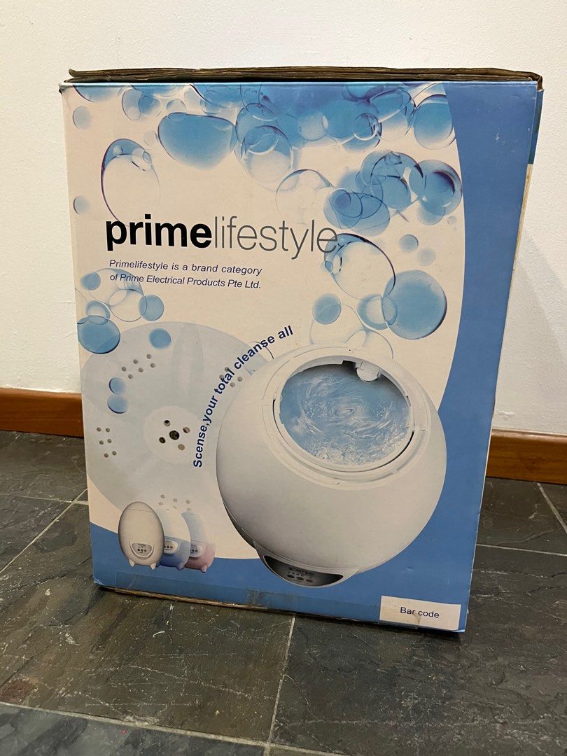 NEW UNOPEN SCENSE Mini Portable Egg Washing Machine Home Appliance