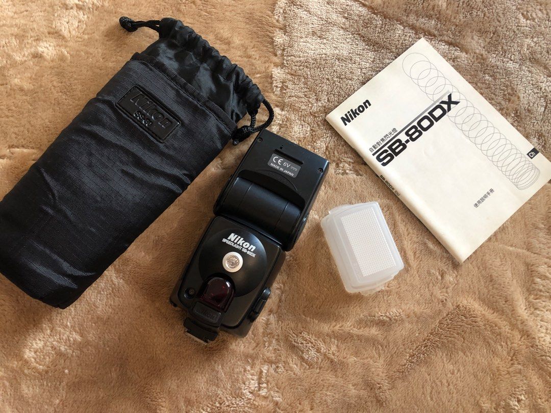 Nikon SB80DX Speedlight, 攝影器材, 攝影配件, 閃光燈 Carousell