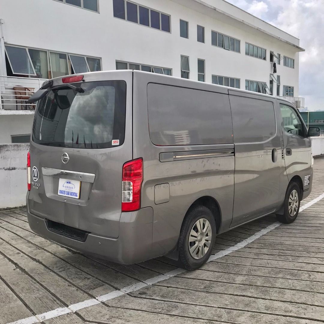 Nissan van rental clearance