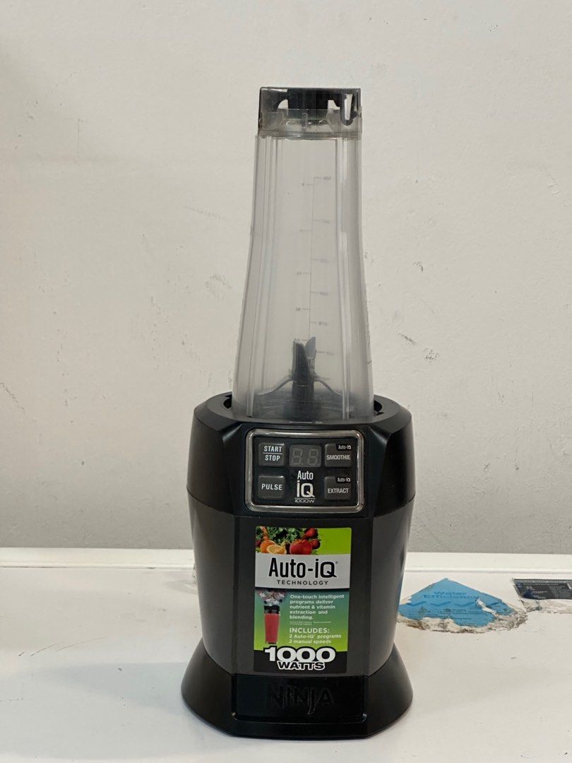 Nutri Ninja Blender - FreshVac Technology, 1100-Watt Auto-iQ Base