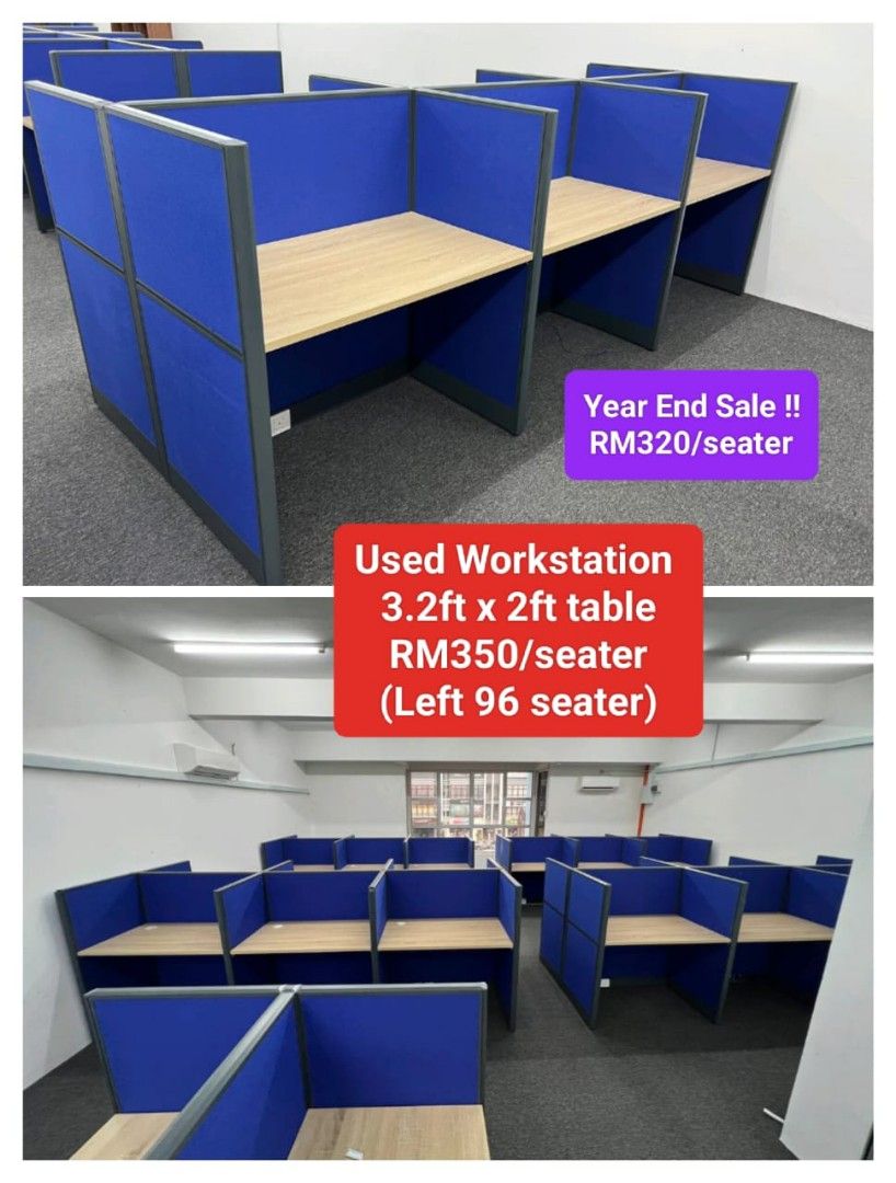 Office Workstation SALE !, Furniture & Home Living, Furniture, Tables