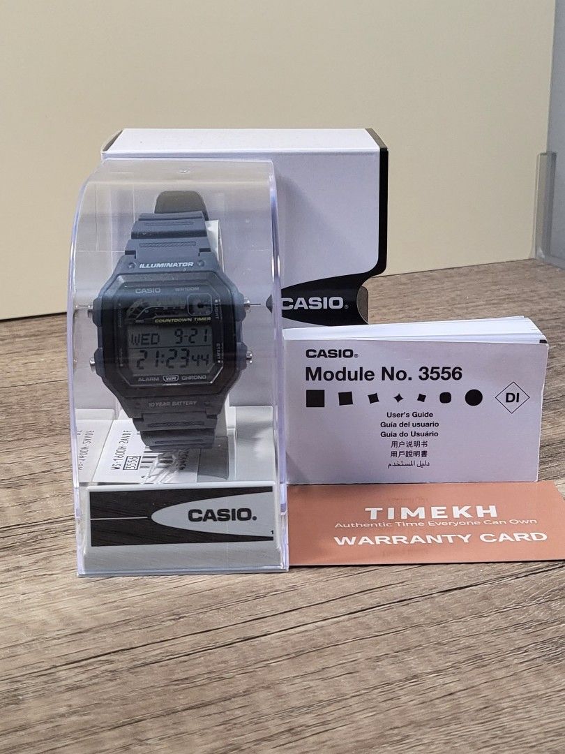 ORIGINAL CASIO Digital WS 1600H 2AV Watch HARGA RUGI Men s