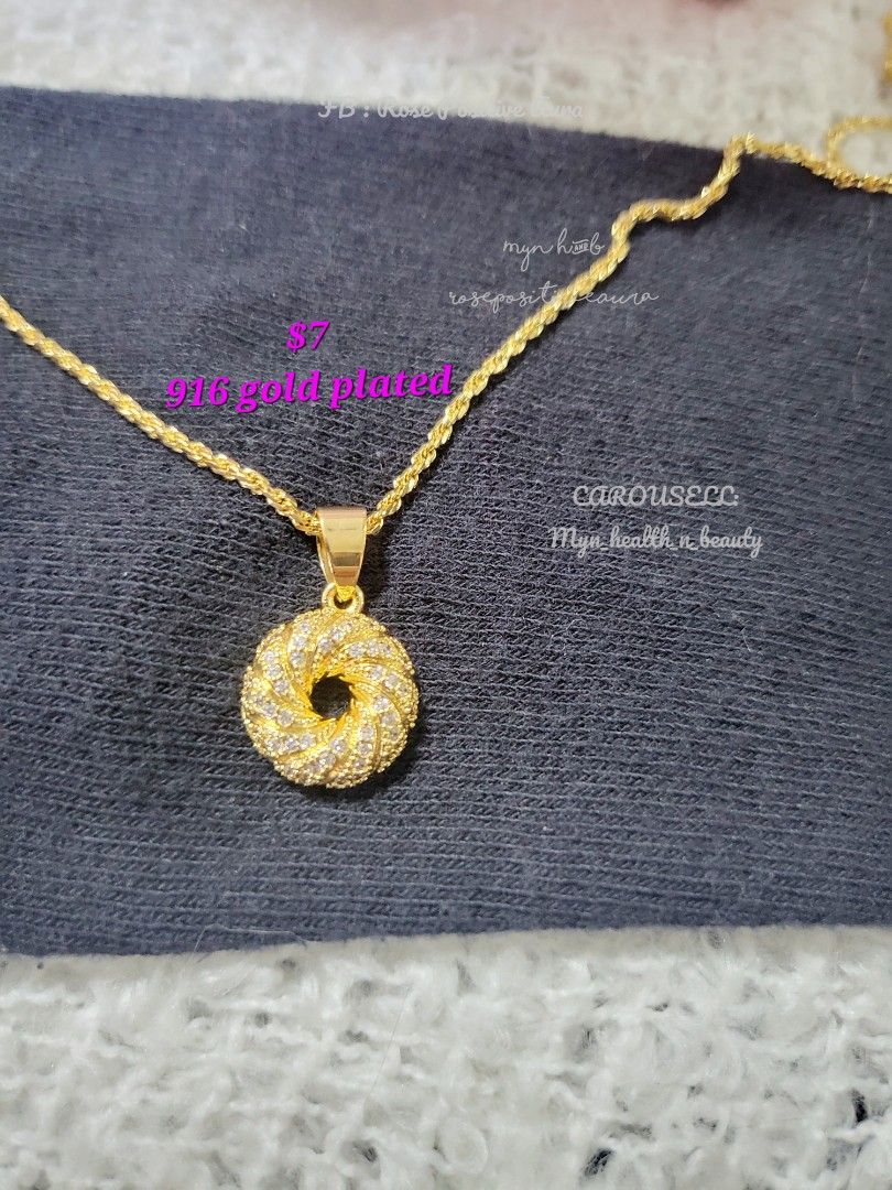 Gold pendant price sales