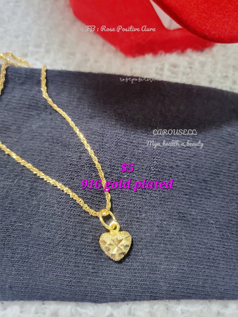 PENDANT BANGKOK GOLD 916 GOLD PLATED. PRICE FOR PENDANT ONLY