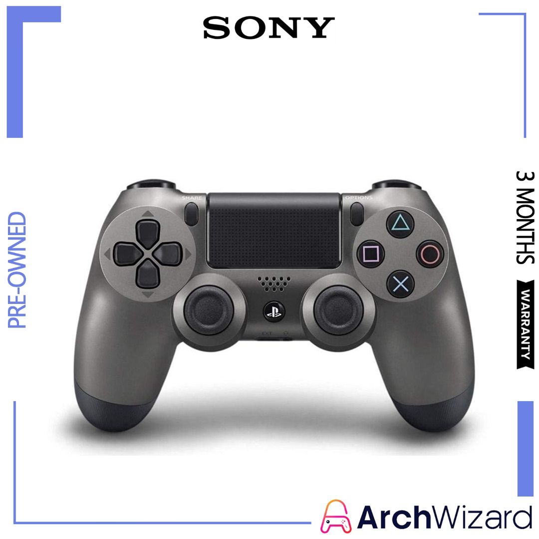 PlayStation 4 DualShock Controller Authentic & Original - PS4 Console  DUALSHOCK 4 无线控制器 🍭 PS4 PlayStation 4 Accessory - ArchWizard