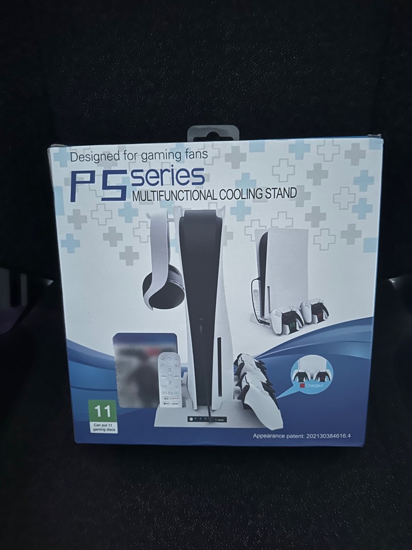 PlayStation 5 Charging station with Cooling fan, Video Gaming, Gaming