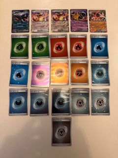 Pokemon 151 TCG Holo Energy, Arbok, Kangaskhan, Alakazam, Golem EX