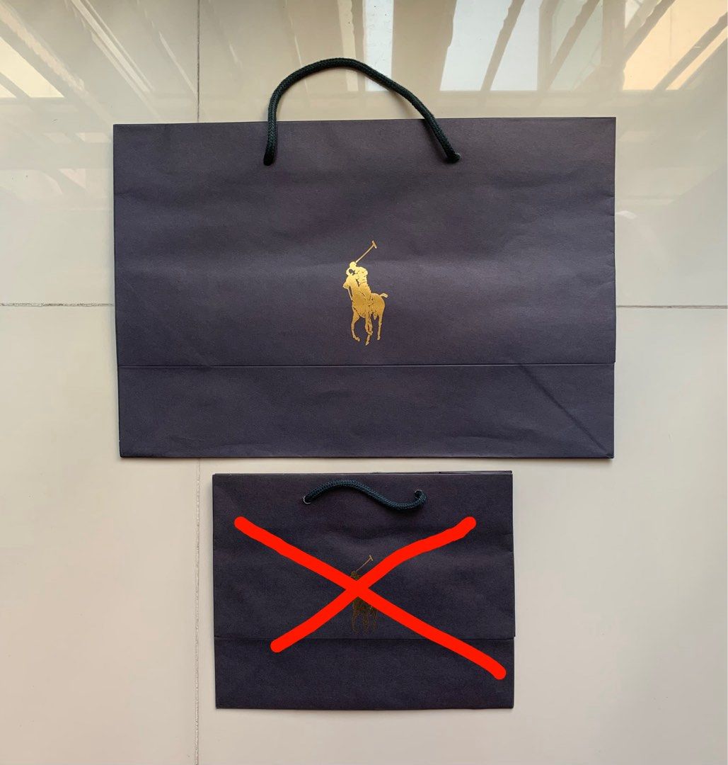 Ralph lauren paper deals bag