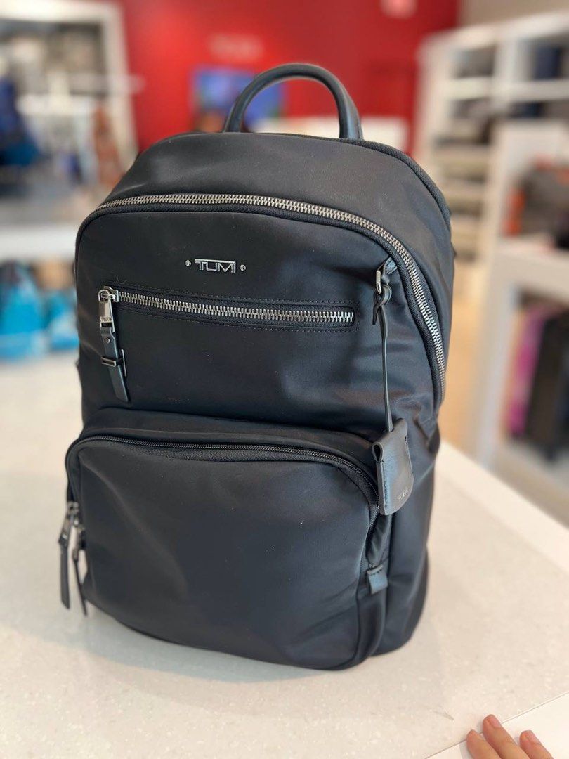 Tumi hilden backpack leather online