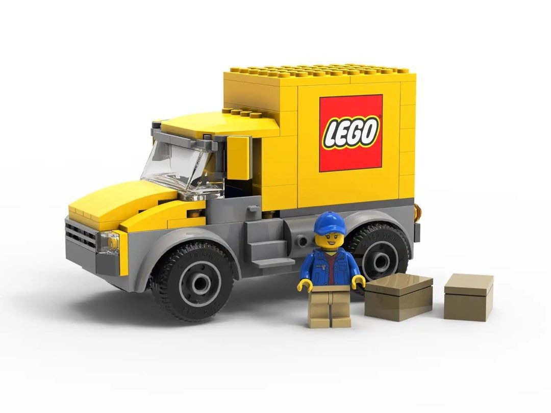 RARE READY STOCK LEGO 6424688 5007377 LEGO DELIVERY TRUCK Hobbies Toys Toys Games on Carousell